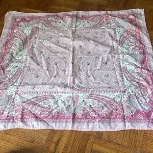 LesOlivades vintage Paisley Print Scarf